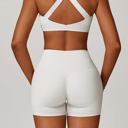 Elegant High-Waisted Shorts